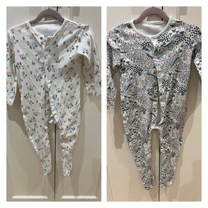 Bundle 2 sleepers Forest and tree theme 2-3t